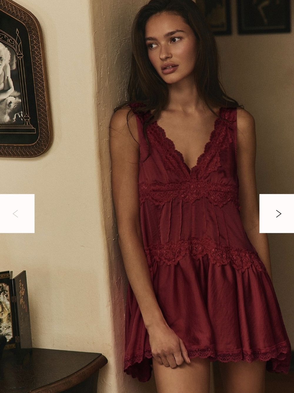 Free People In This Groove Mini Slip Dress XS 118